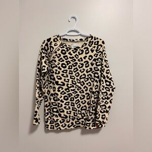 Ampersand Ave Leopard Crewneck